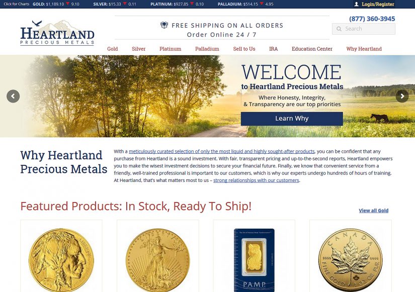 Heartland Precious Metals - Affiliate Program Featured Image