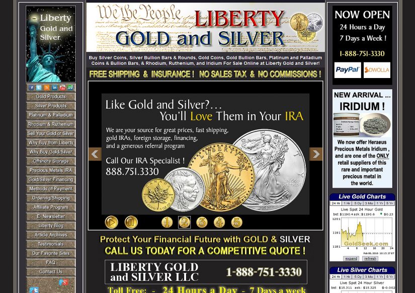 Liberty Gold and Silver - Affiliate Program Featured Image
