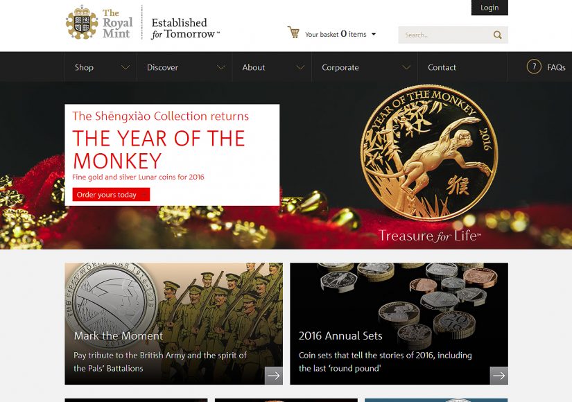The Royal Mint - Affiliate Program Featured Image